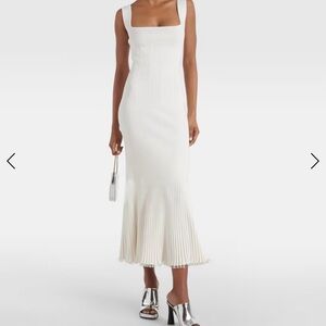 NWOT Galvan Atlanta Beaded Mini Dress